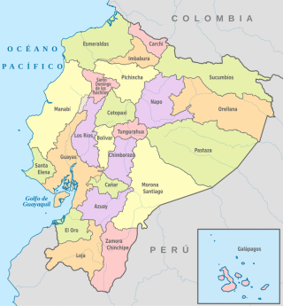 Provinzen Ecuadors (© TUBS)
